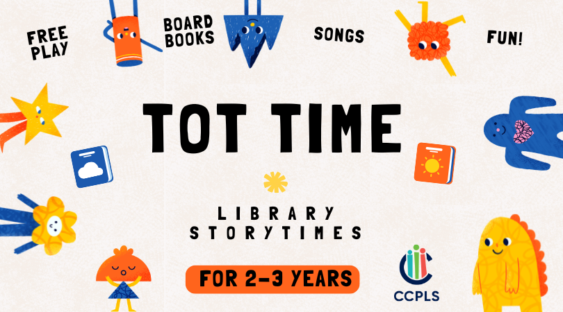 graphic for Tot Time Fall 2026 sessions