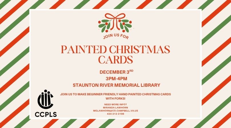 graphic for Painted Christmas Cards December 3 2026